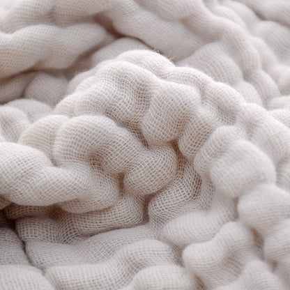 Baby Washcloths - Natural Cotton Baby Wipes - Soft Newborn Face Towel for Sensitive Skin - 10 Pack, 12X12 Inches